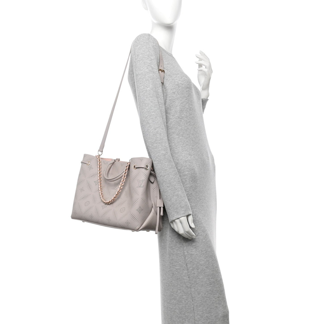 Mahina Bloom Bella Tote Pink Gray