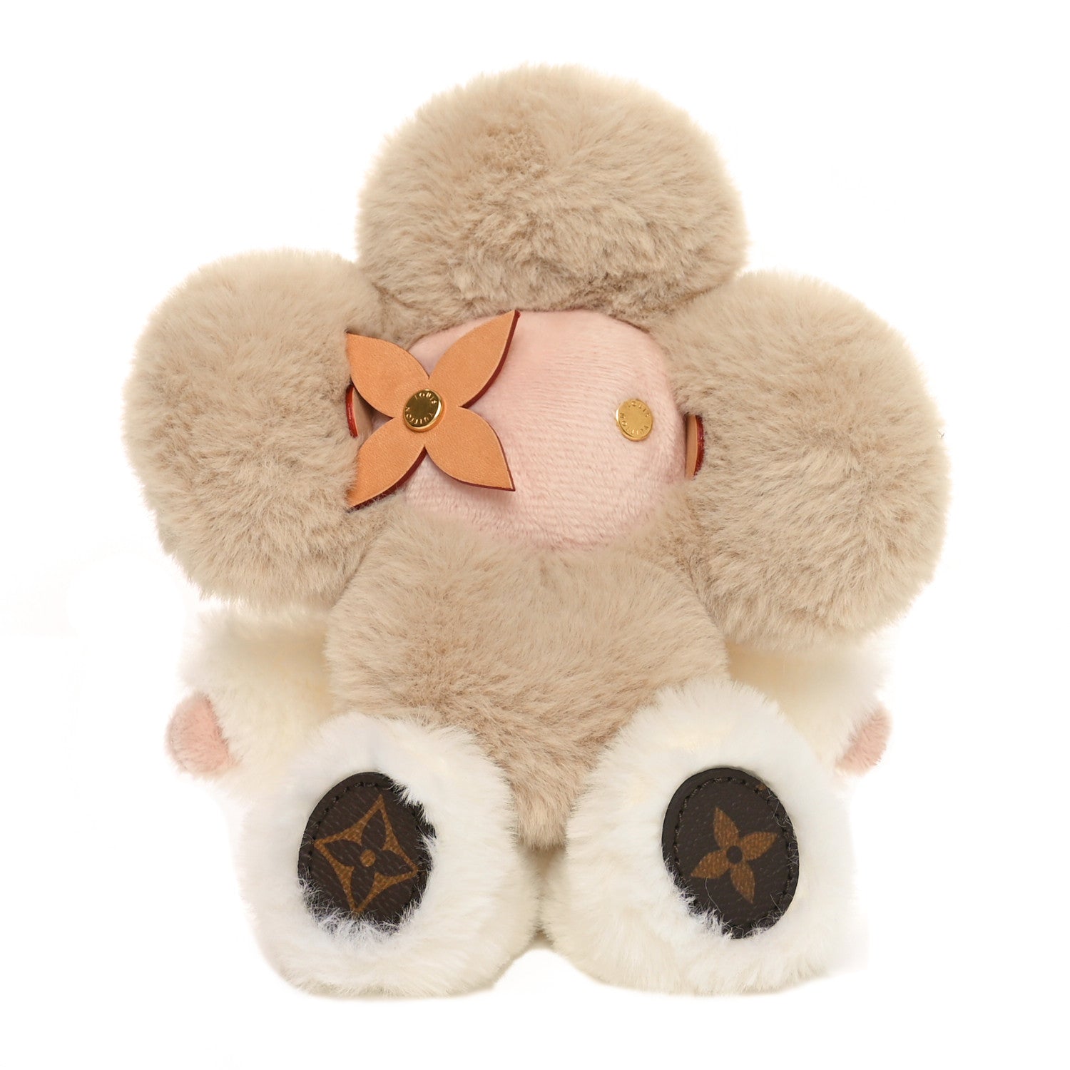 Faux Fur Monogram Mini Vivienne Doudou