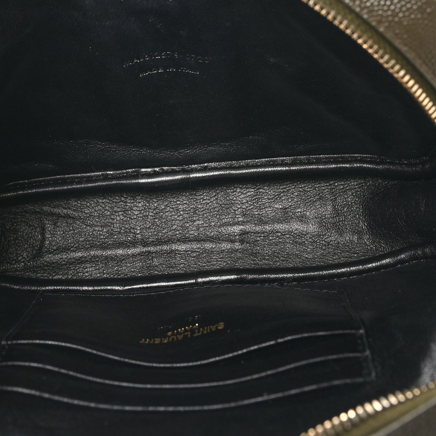 Grain De Poudre Matelasse Monogram Mini Lou Camera Bag Dark Latte