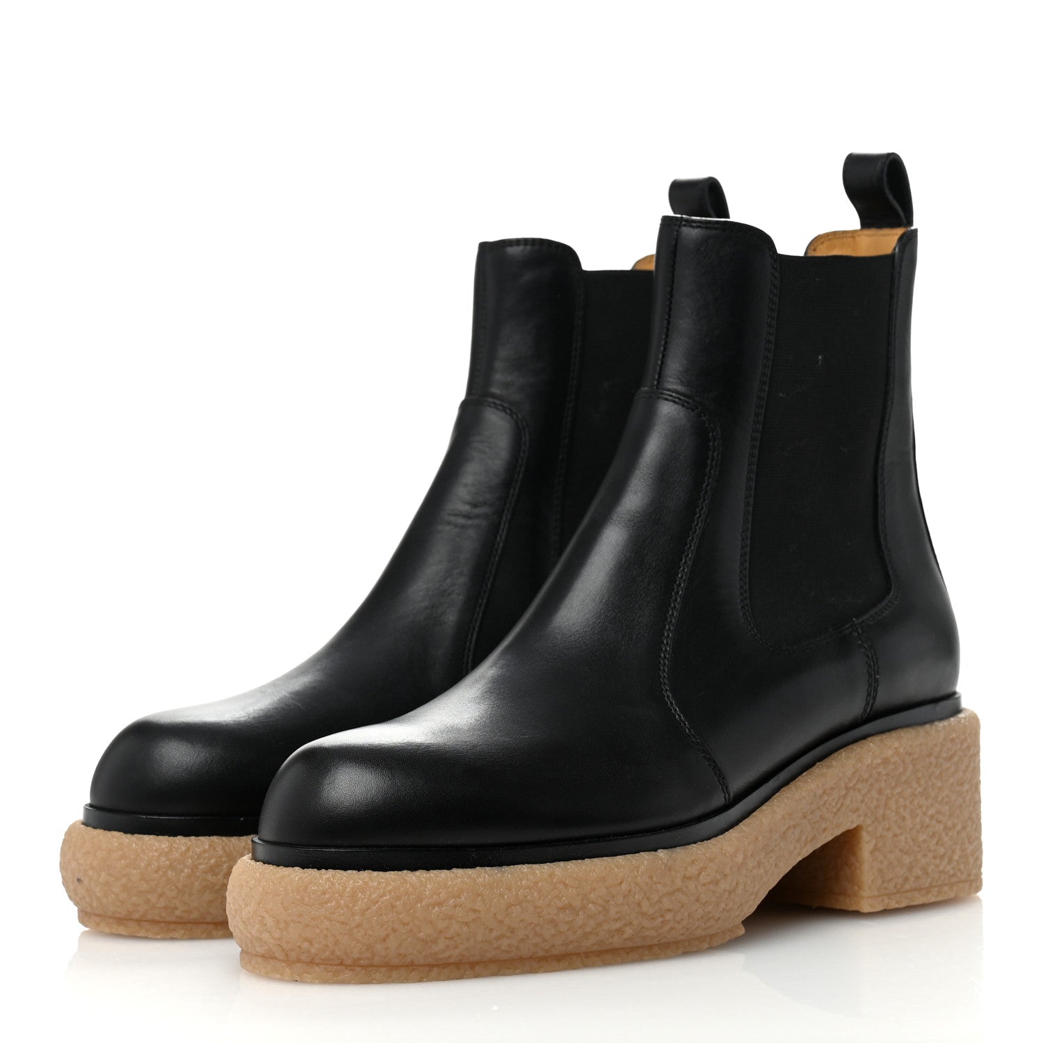 Calfskin Forever 30 Boots 38.5 Black
