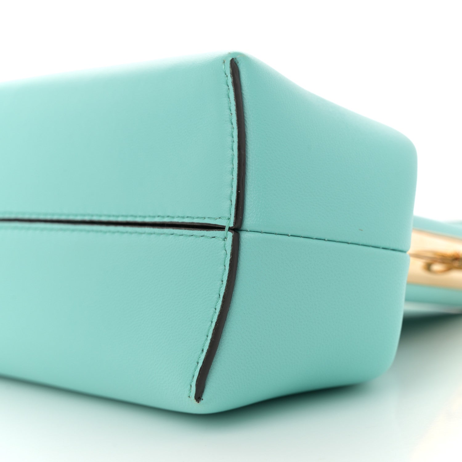 Shiny Nappa Small Fendi First Spring Turquoise