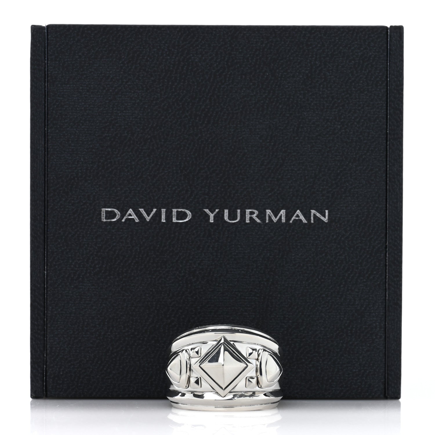 Sterling Silver Modern Renaissance Wide Ring 58 8.25