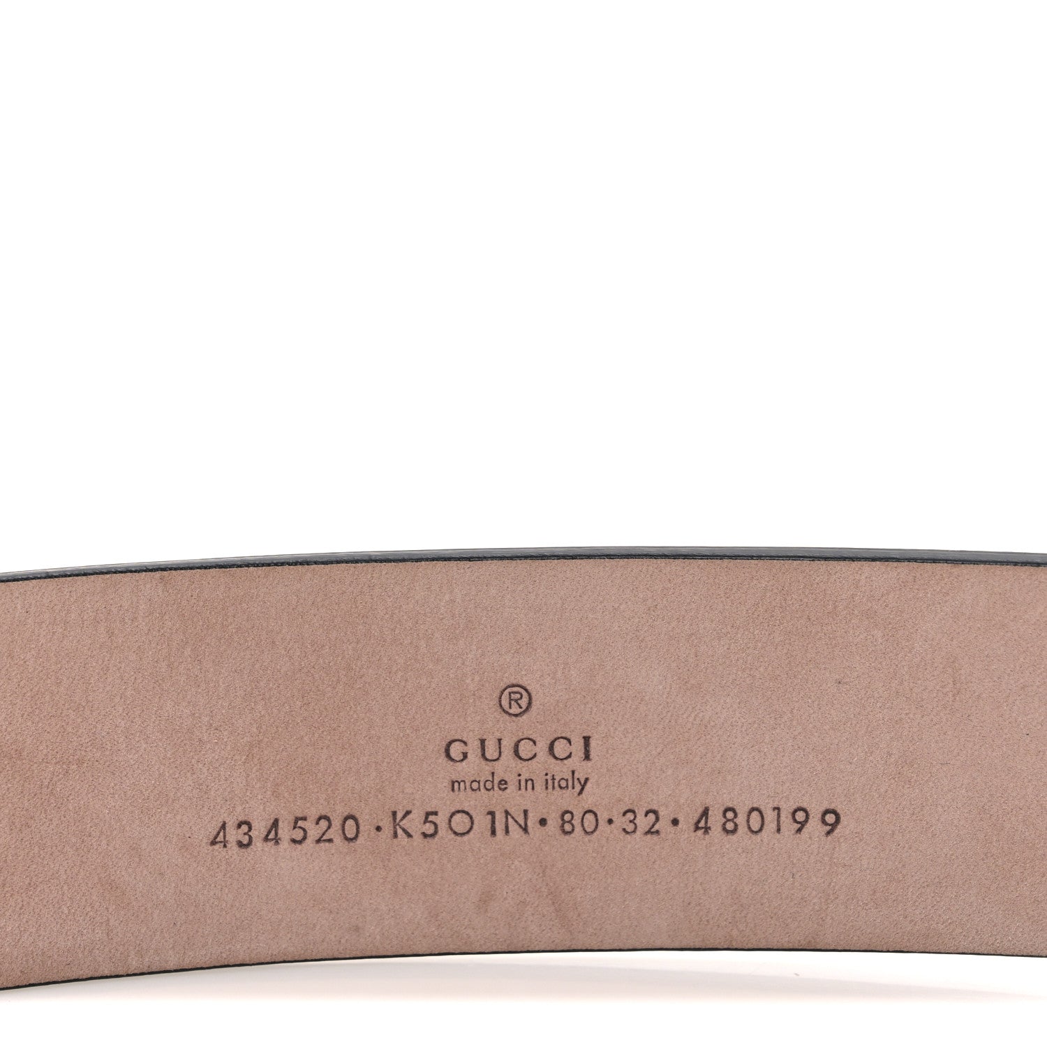 GG Supreme Monogram Kingsnake 35mm Belt 80 32 Black Multicolor