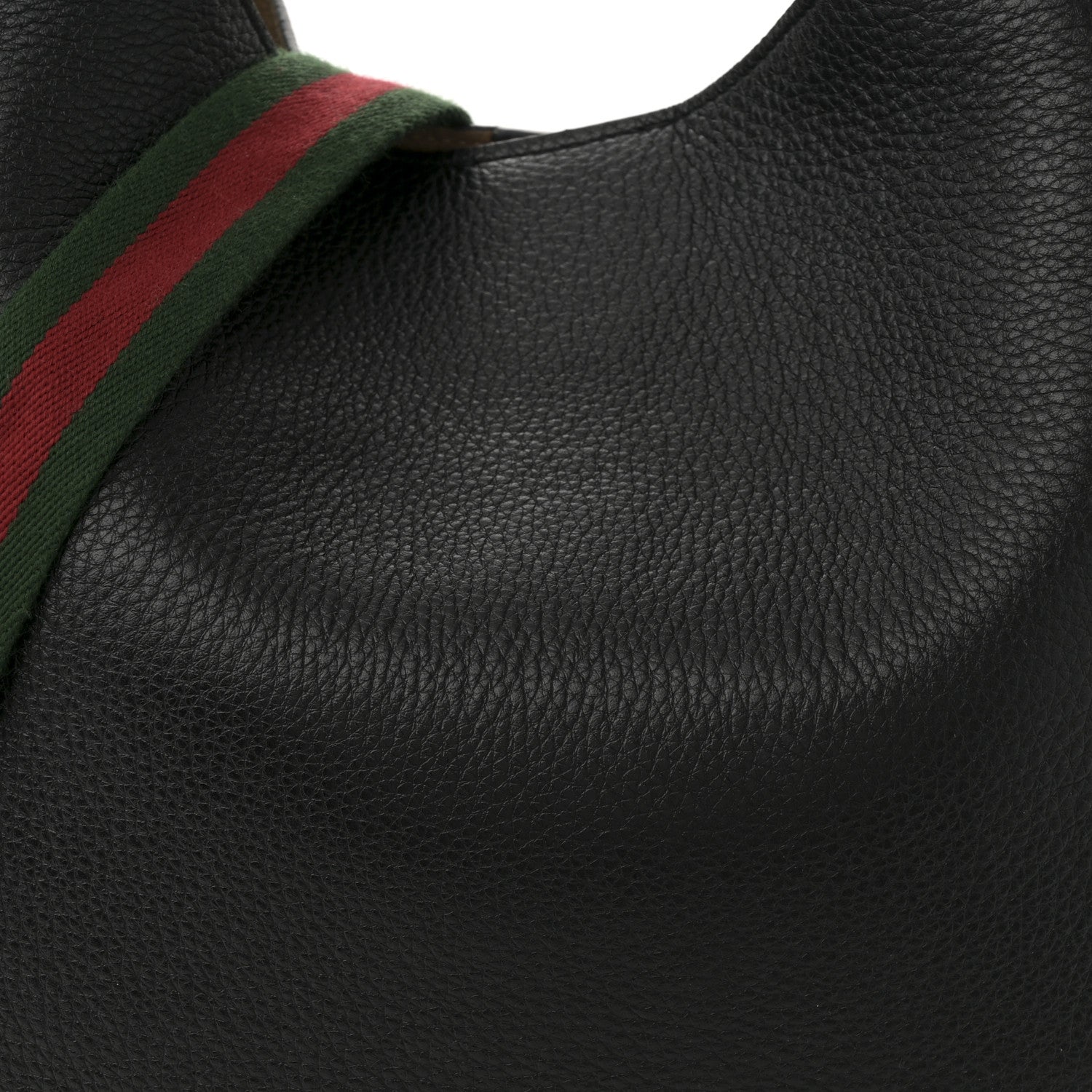 Soft Grained Calfskin Maxi B Hobo Black