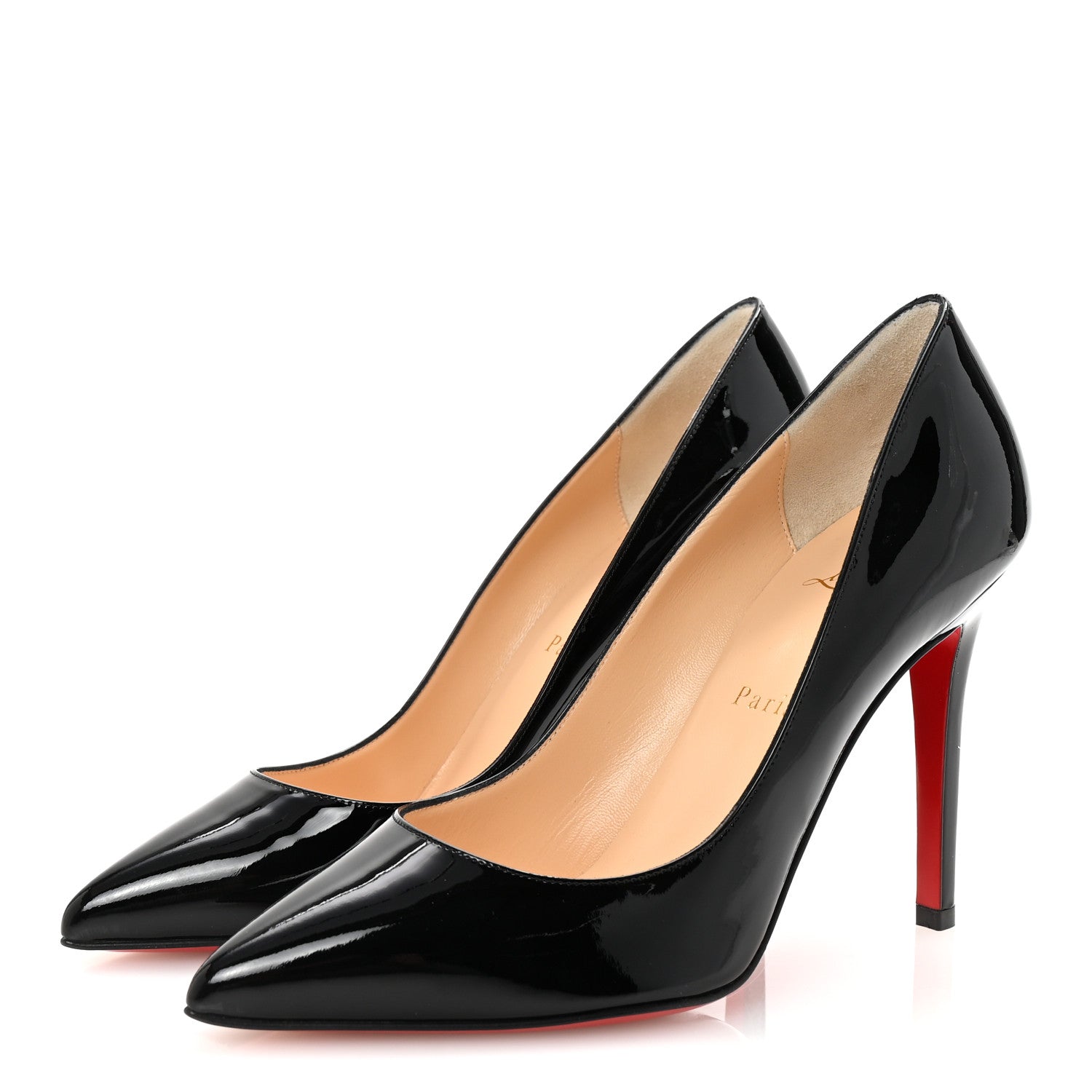 Patent Pigalle Follies 100 Pumps 38 Black