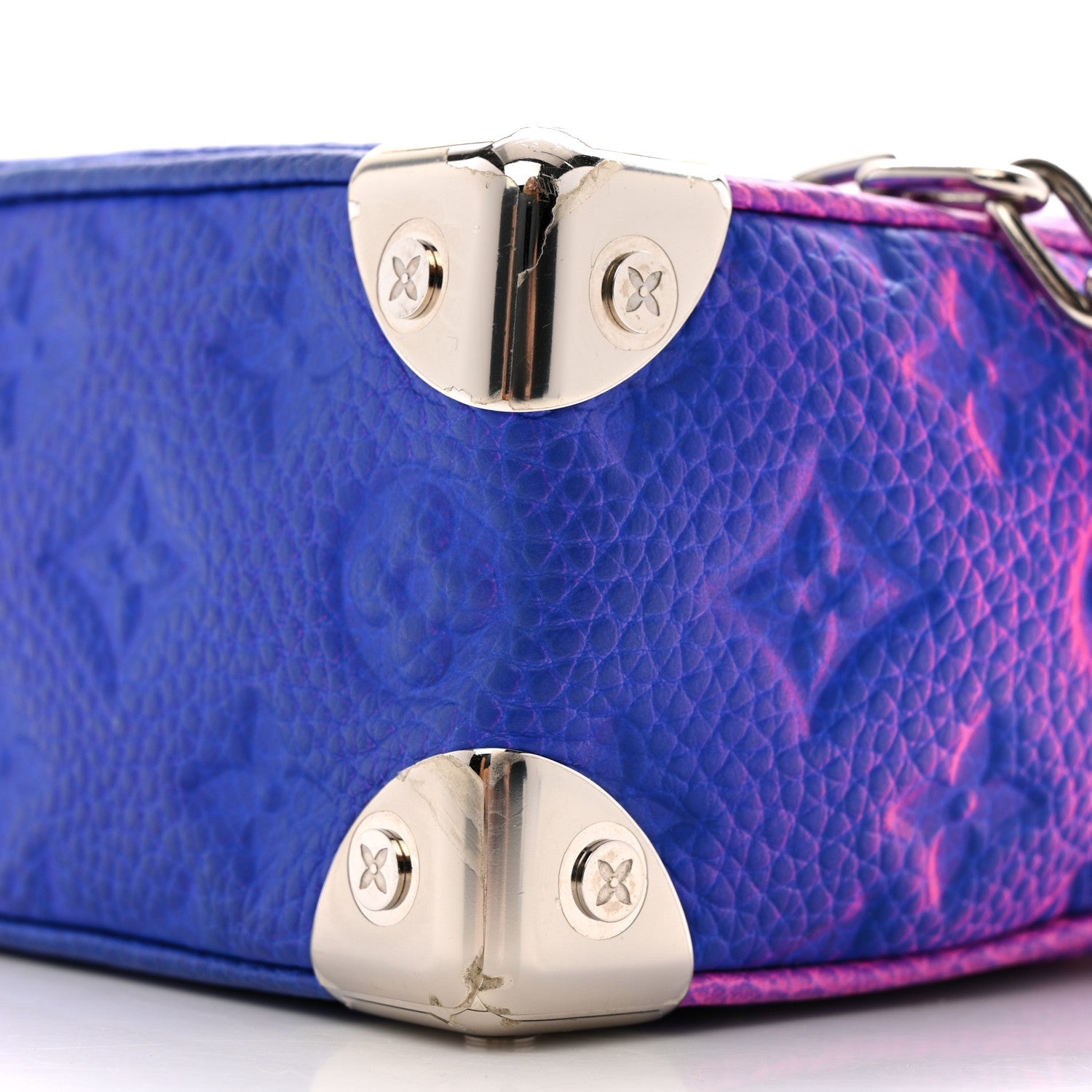 Taurillon Illusion Mini Soft Trunk Bleu Rose