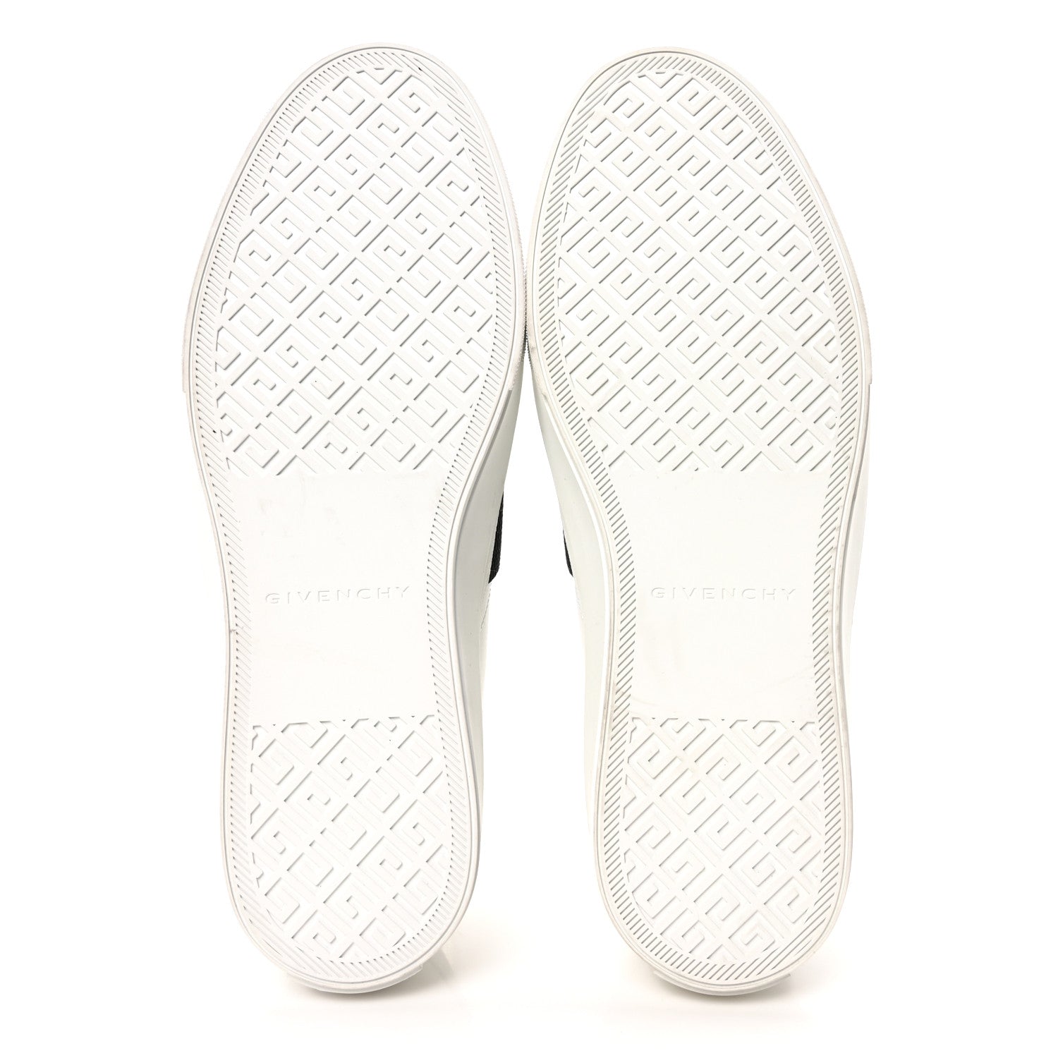 Calfskin Band Logo Mens Urban Street Sneakers 42 White Black