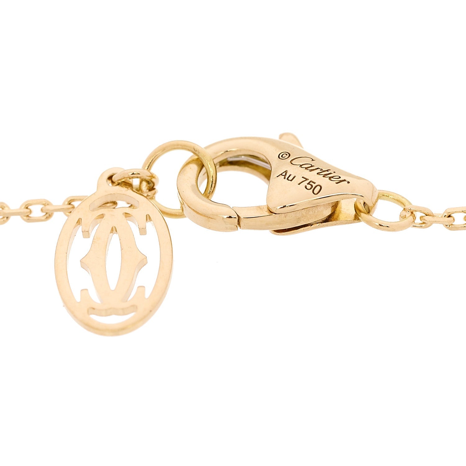 18K Yellow Gold Diamond XS D'Amour Bracelet