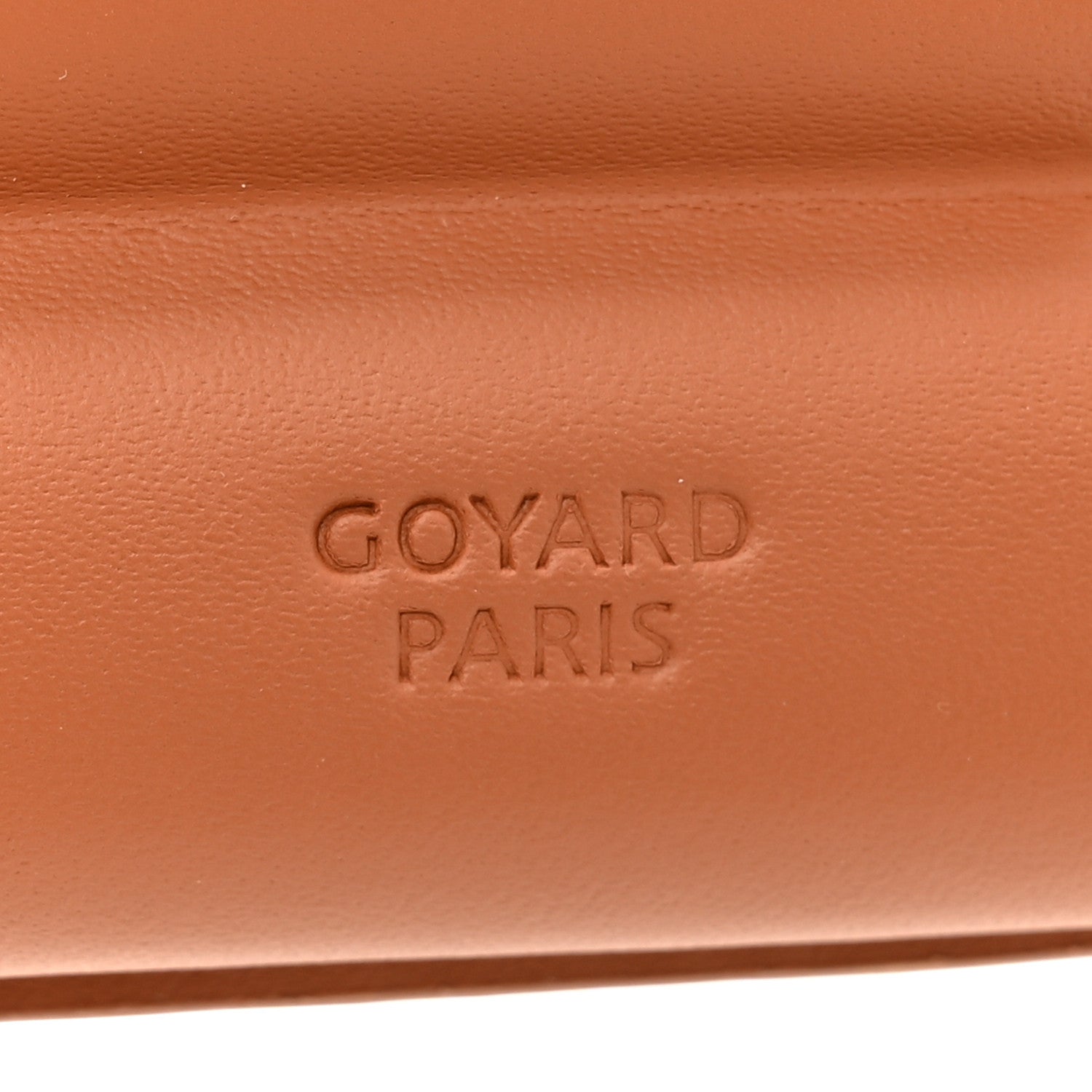 Goyardine Churchill 2 Cigar Case Black Gold