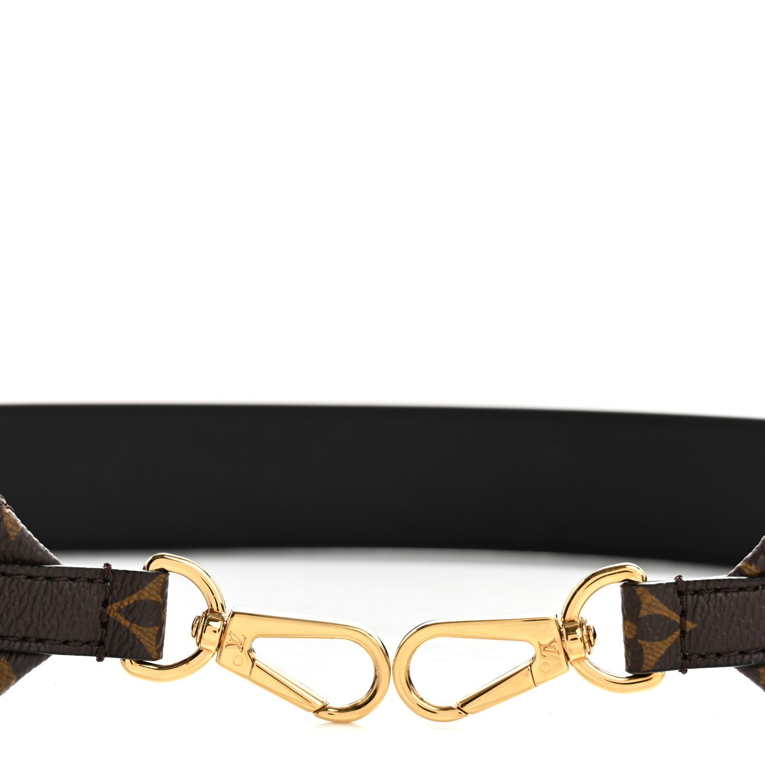 Monogram Bandouliere Shoulder Strap Black