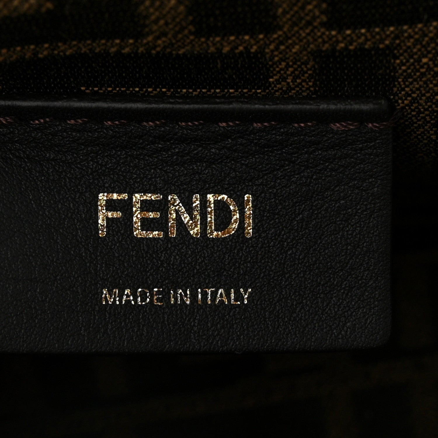 Snakeskin Small Fendi First Avocado Green