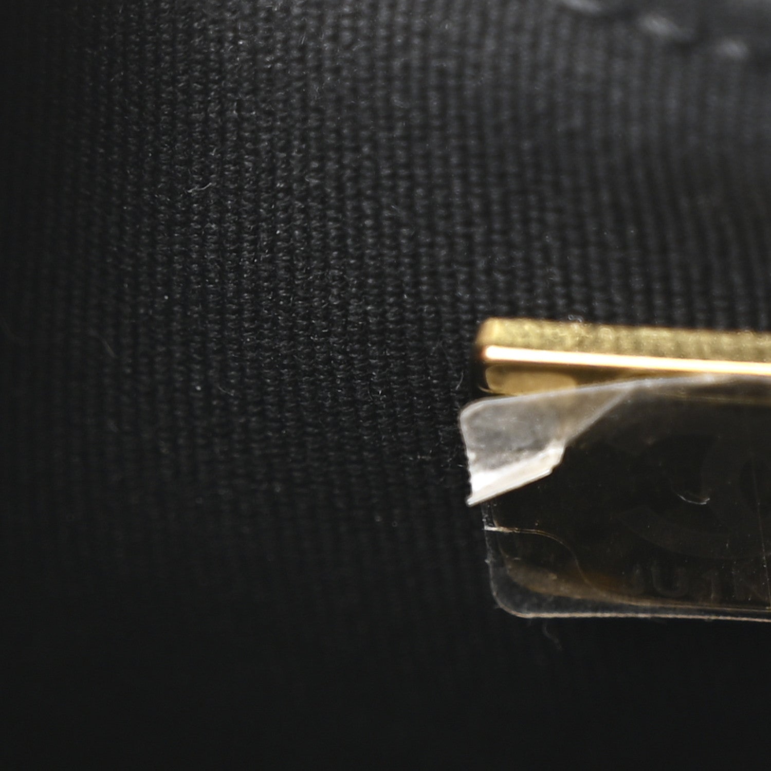 Lambskin Resin Quilted Mini Heart Square Flap Black