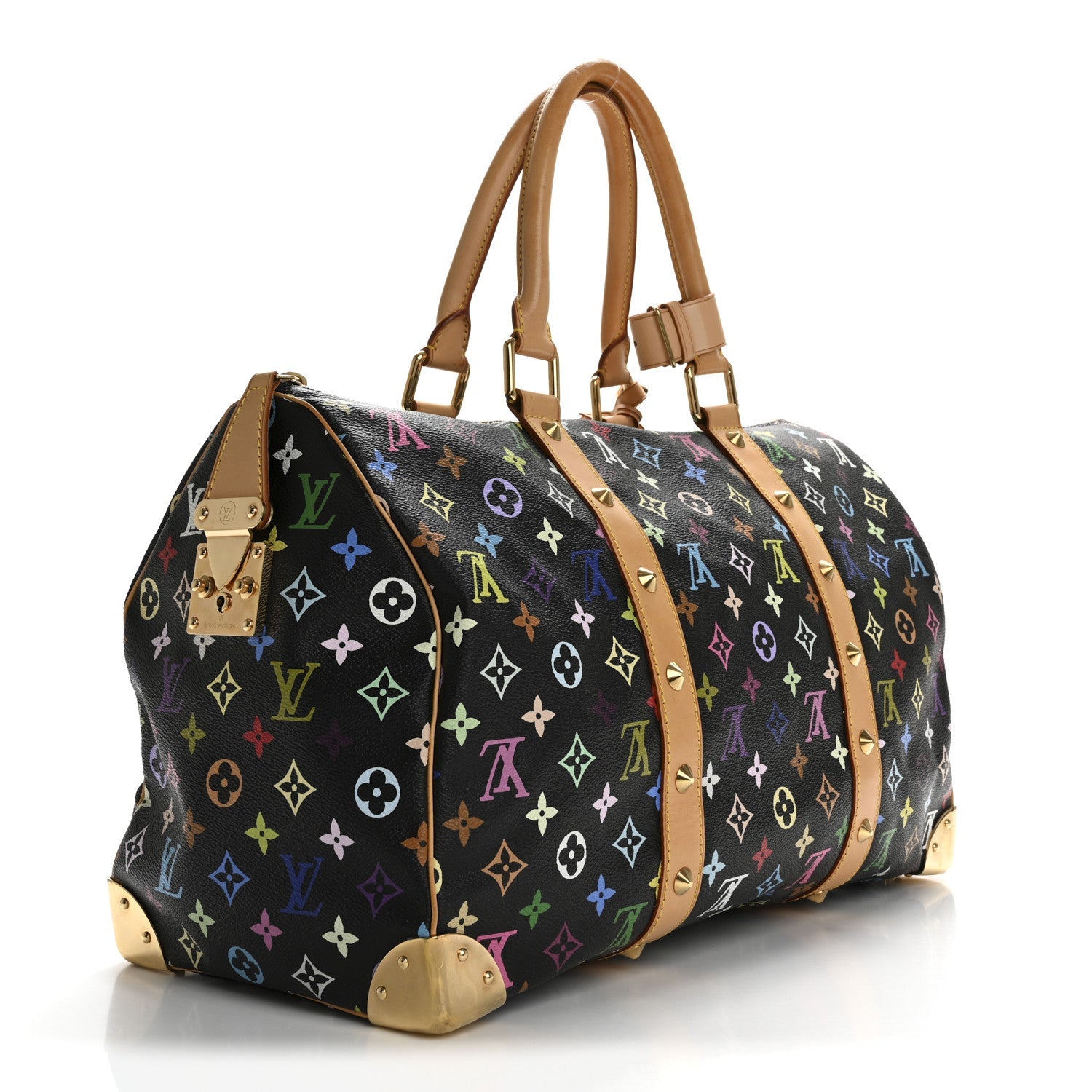Monogram Multicolor Keepall 45 Black