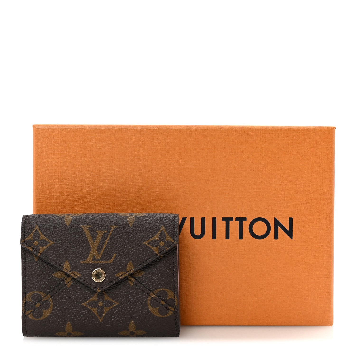 Monogram Celeste Wallet Rose Ballerine