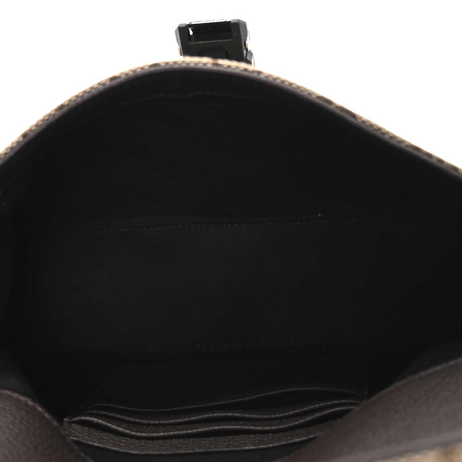 GG Supreme Monogram Textured Dollar Calfskin Mini Ophidia Buckle Shoulder Bag Beige Ebony New Acero