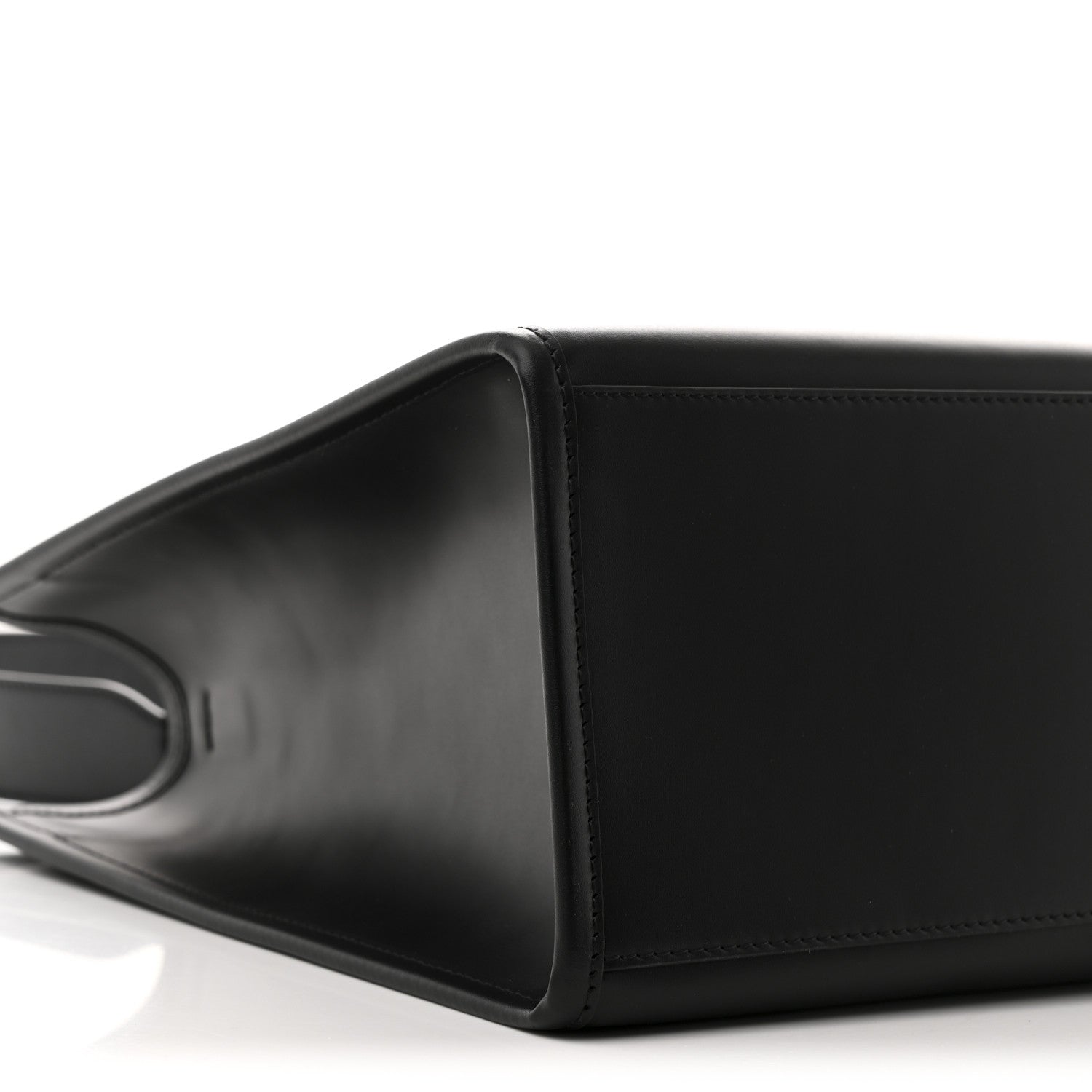 Vitello King Plexiglass Medium Fendi Sunshine Shopper Tote Black White