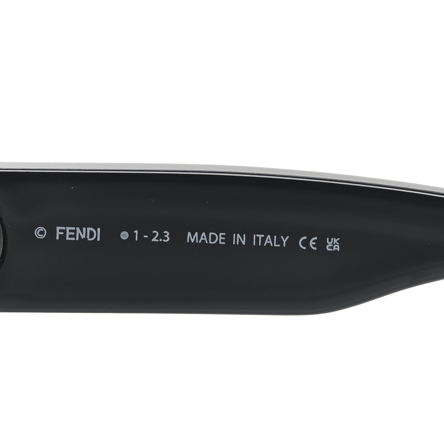 Acetate O'Lock Square Sunglasses FE40107I Black