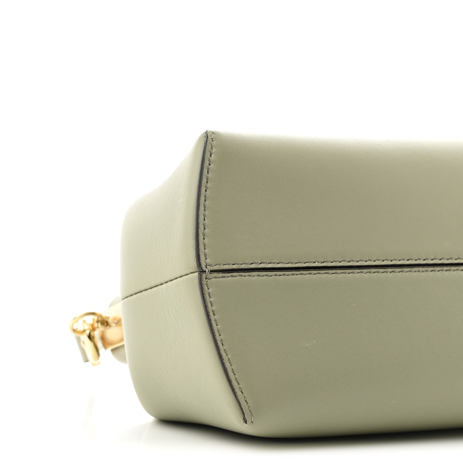 Shiny Nappa Midi Fendi First Green Tea
