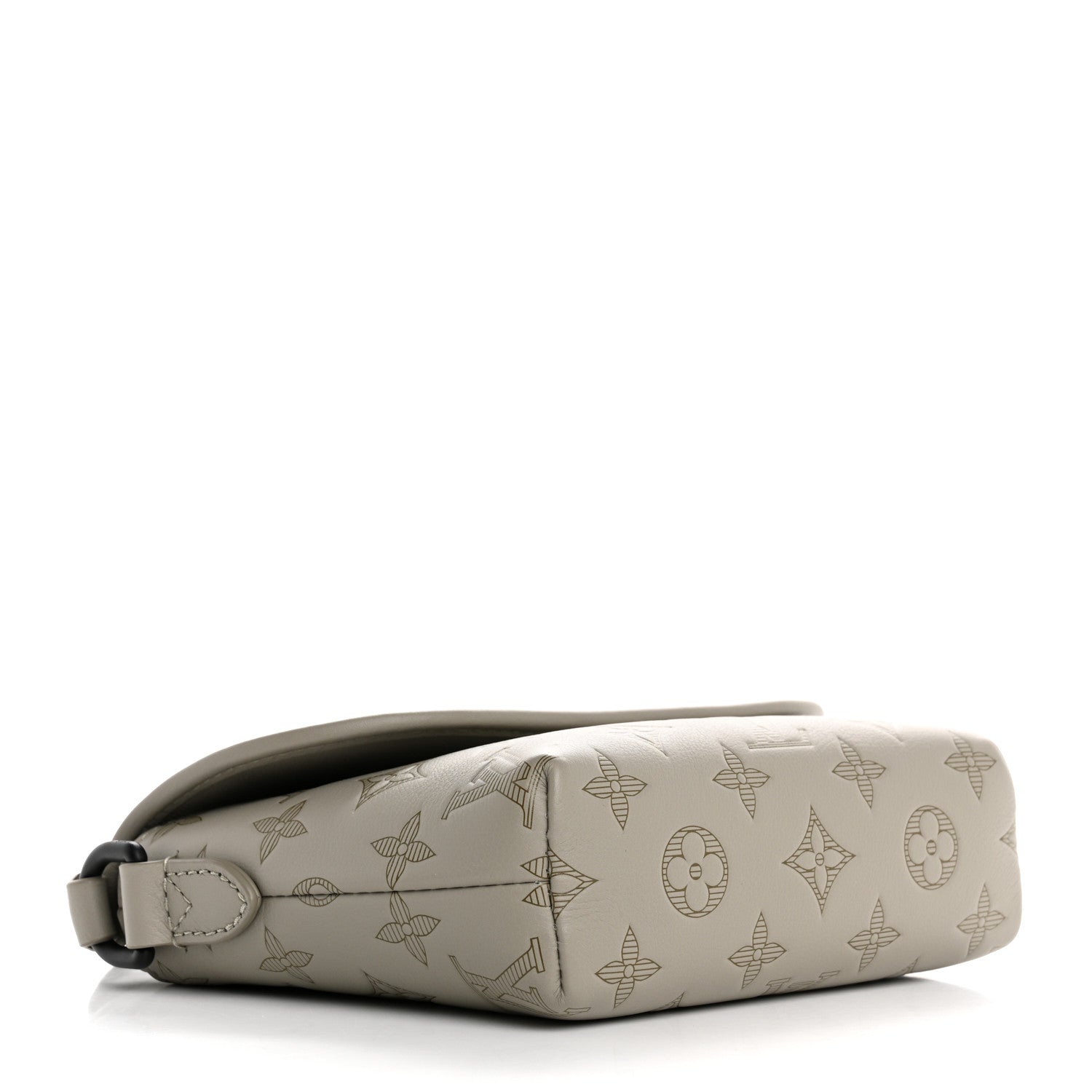 Calfskin Monogram Shadow Pulse Wearable Wallet Sand