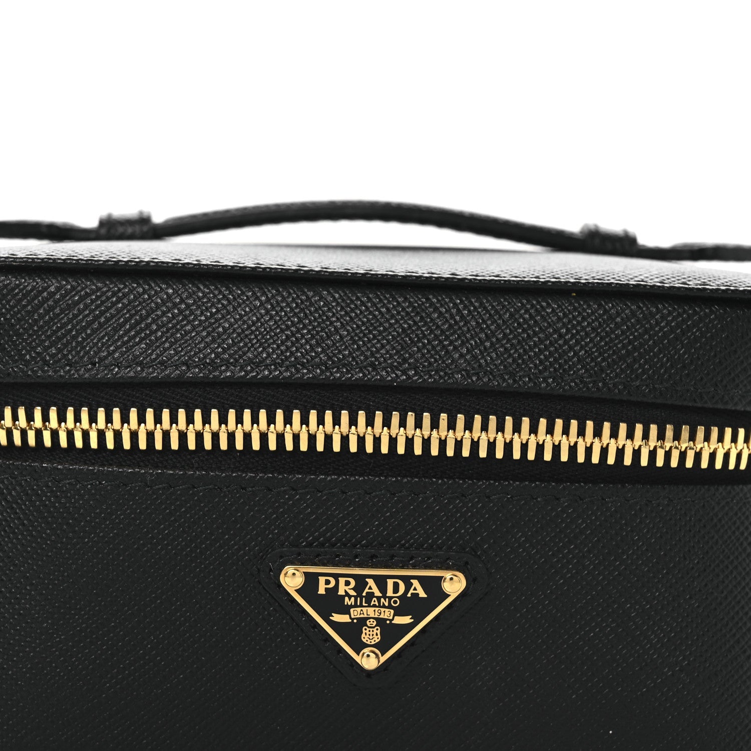 Saffiano Jewelry Case Black
