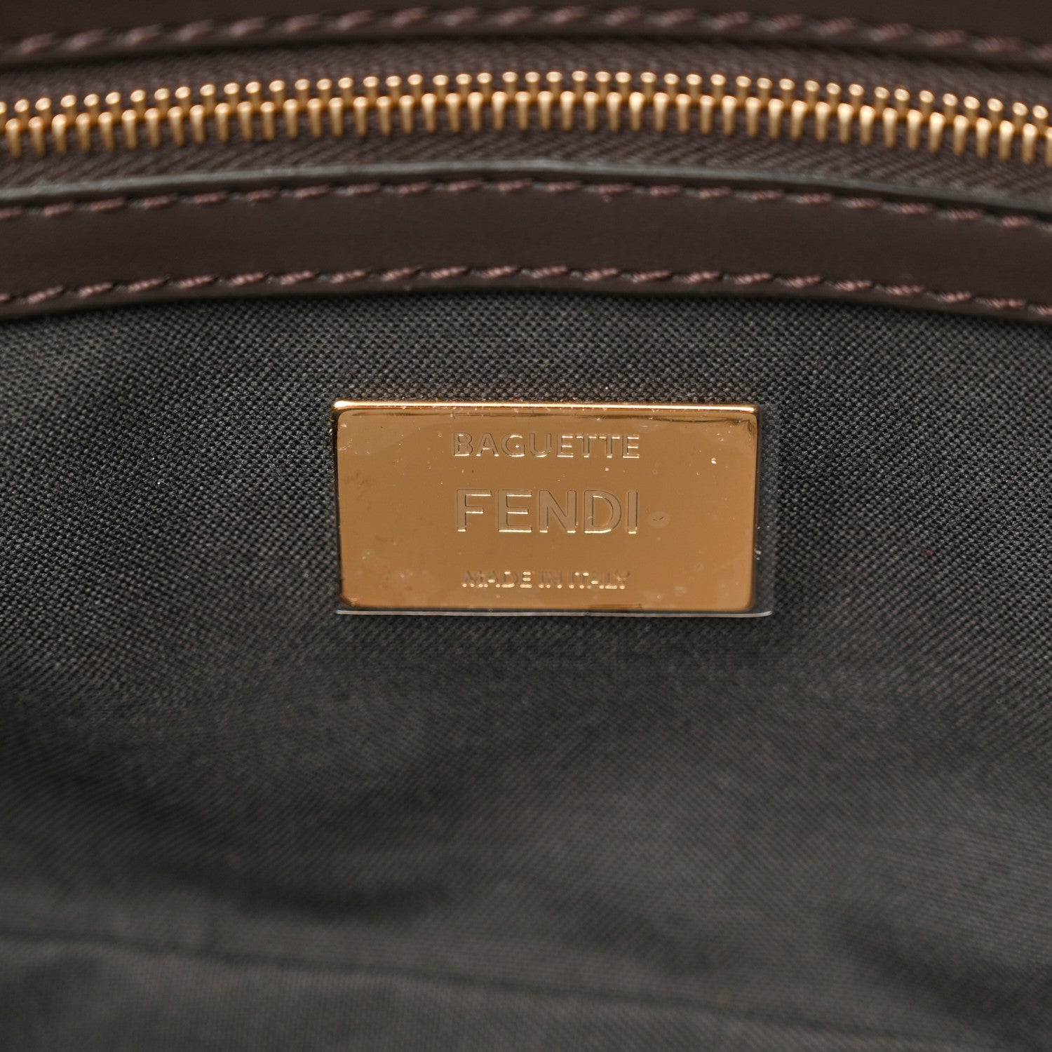 Fabric Jacquard FF 1974 Multipocket Baguette Tobacco Moro