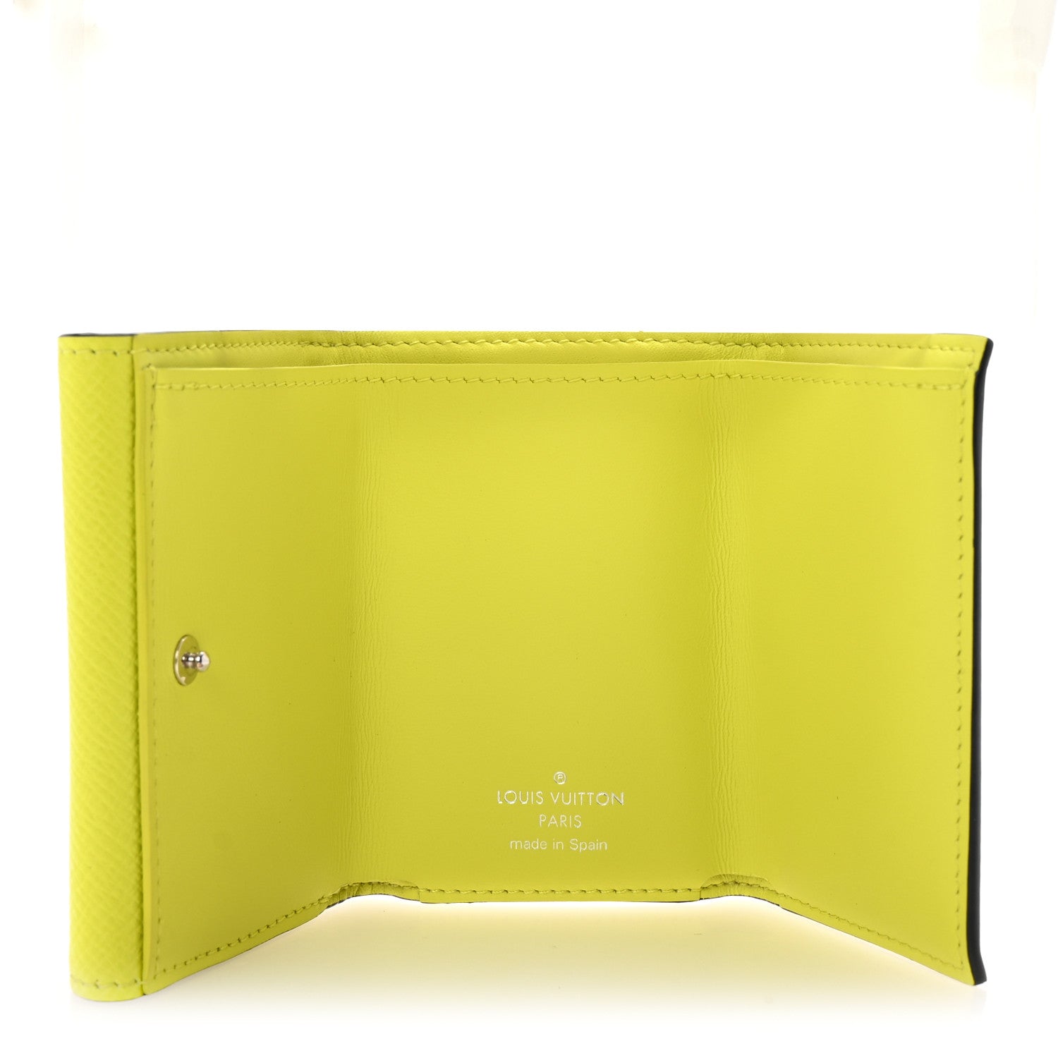 Monogram Taiga Discovery Compact Wallet Yellow
