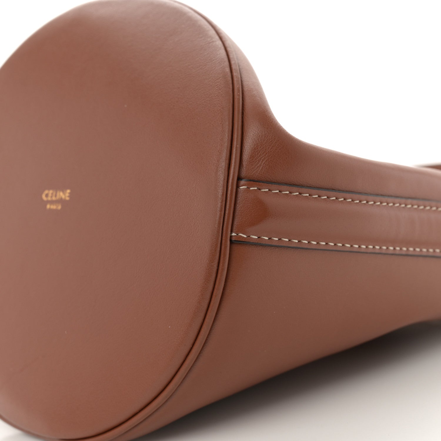 Smooth Calfskin Bucket 16 Bag Tan