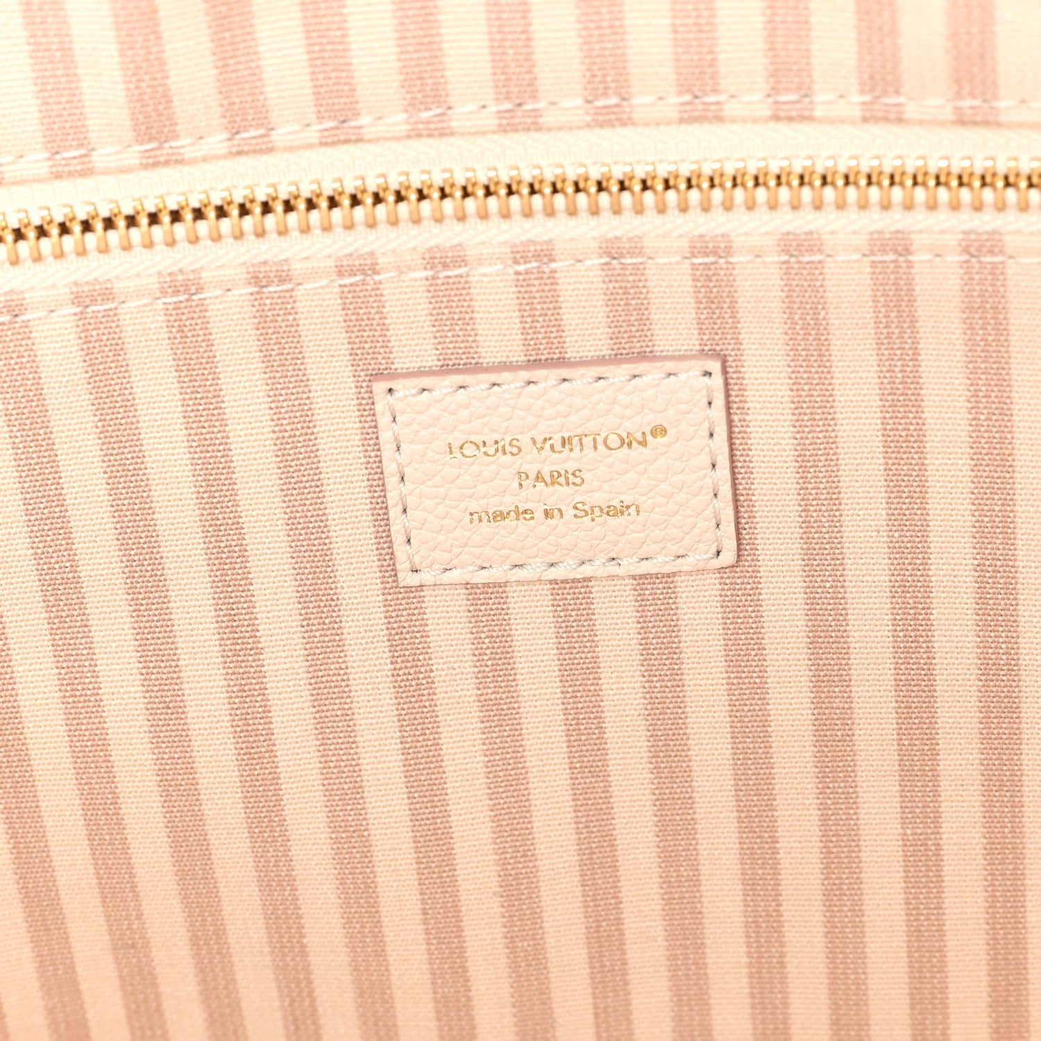 Monogram Debossed Neverfull MM Eden