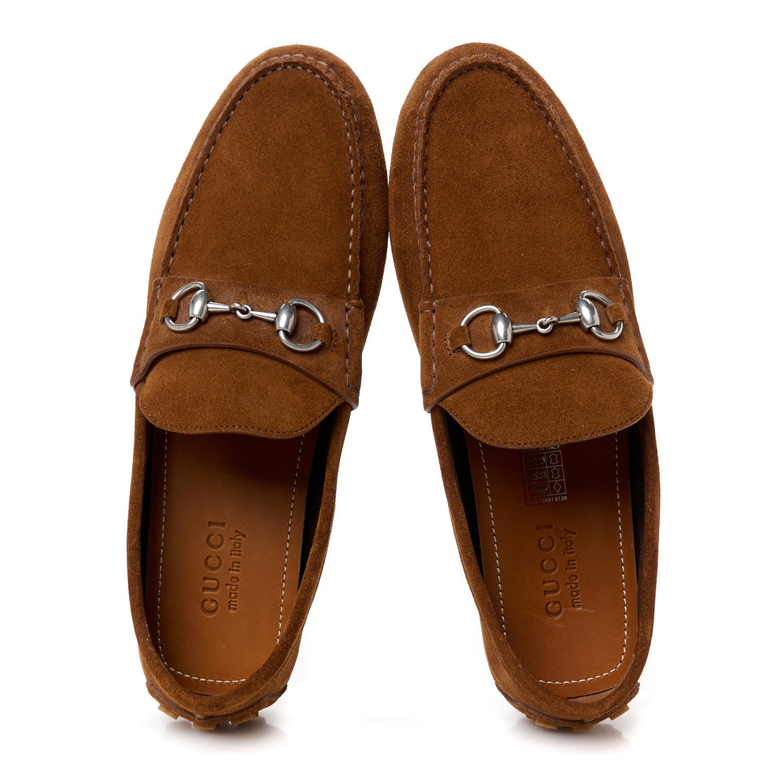 Suede Mens Horsebit Driver Loafers 9 Cuir