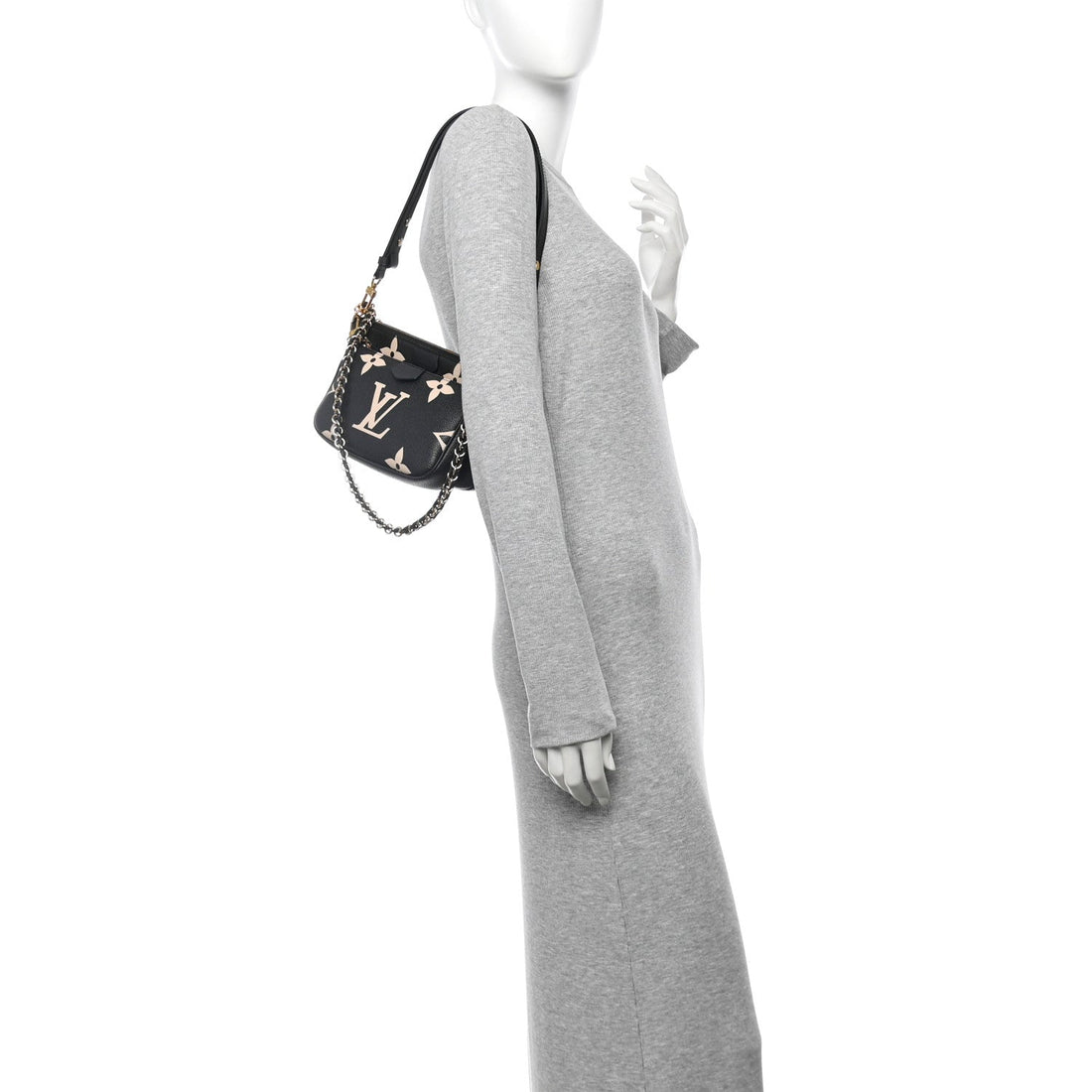 Empreinte Monogram Giant Multi Pochette Accessories Black Beige