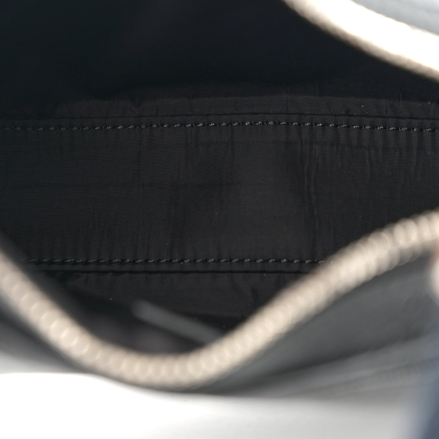 GG Crystal Coated Canvas Monogram Web Small Attache Shoulder Bag Black