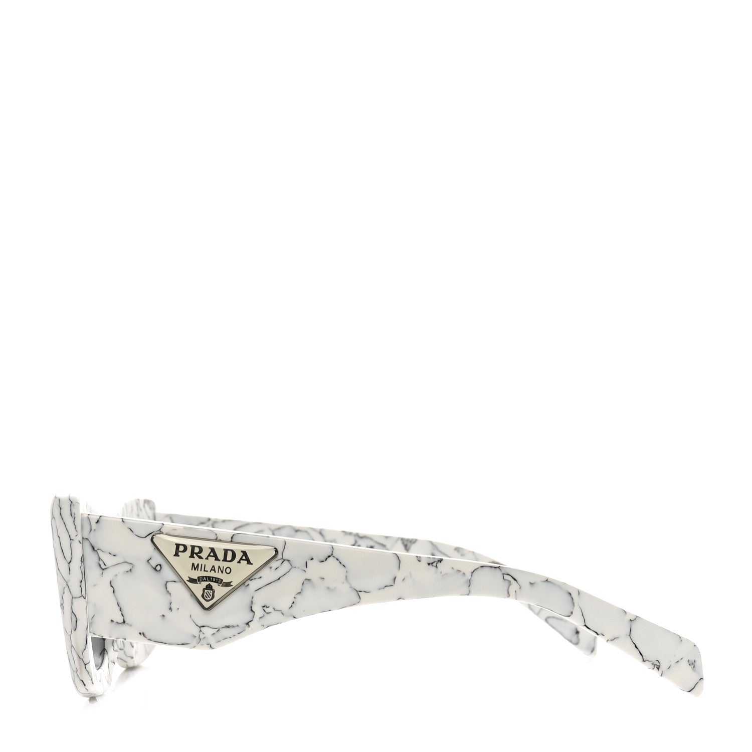 Acetate Symbole Sunglasses SPR 13Z White Marble