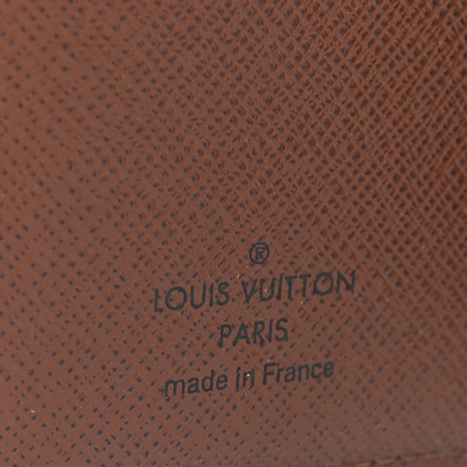 Monogram Pocket Agenda Cover