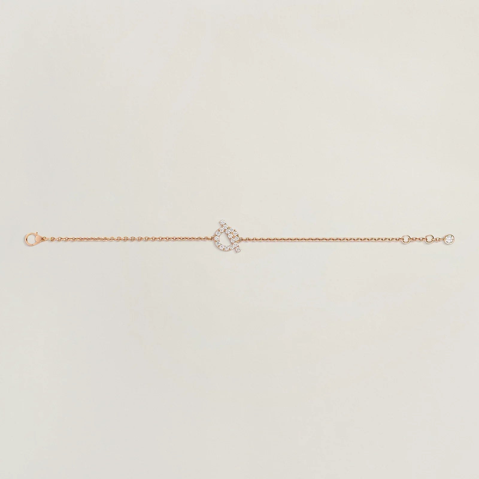 FINESSE PINK GOLD DIAMOND BRACELET
