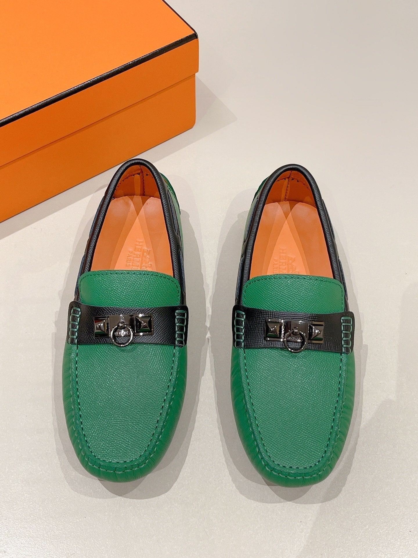 HM Men's Loafer Cowhide 557560