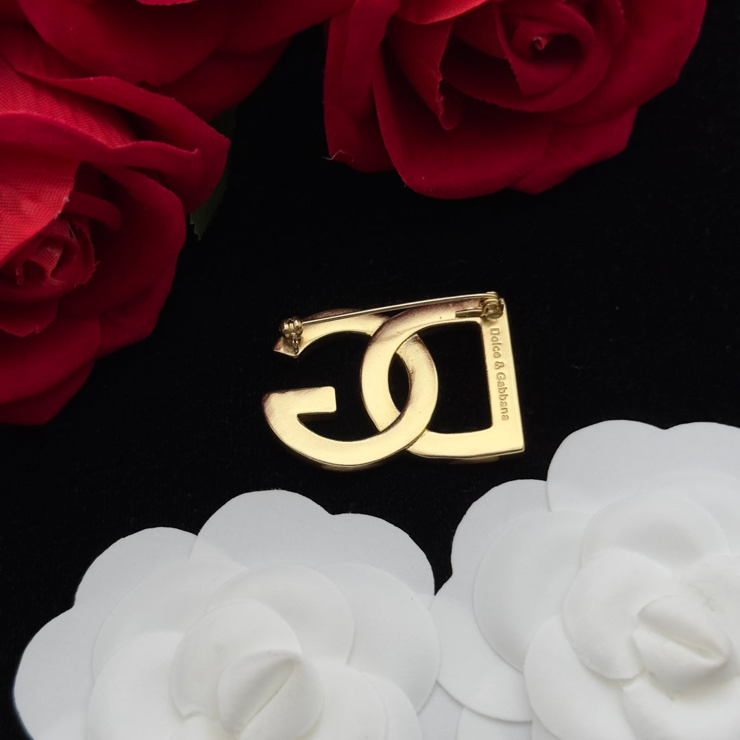 D&G Brooch Gold 184518