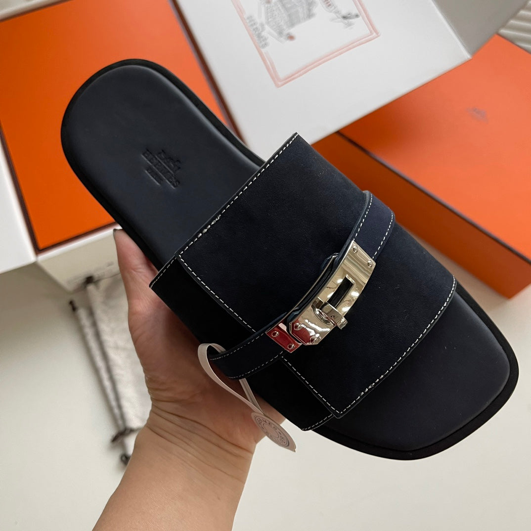 HM Men's Gabriel Slide Suede 538583