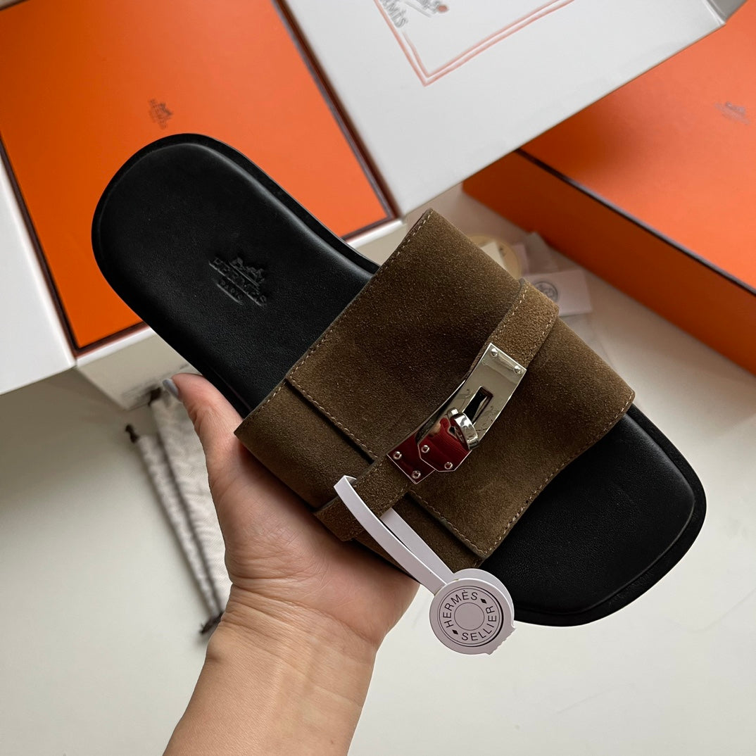 HM Men's Gabriel Slide Suede 538583