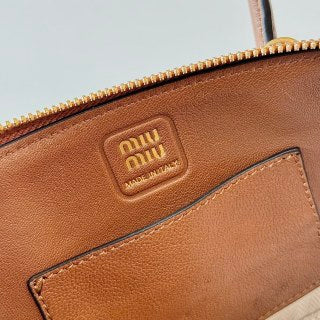 MiuMiu Mini Shell Bag Sheepskin