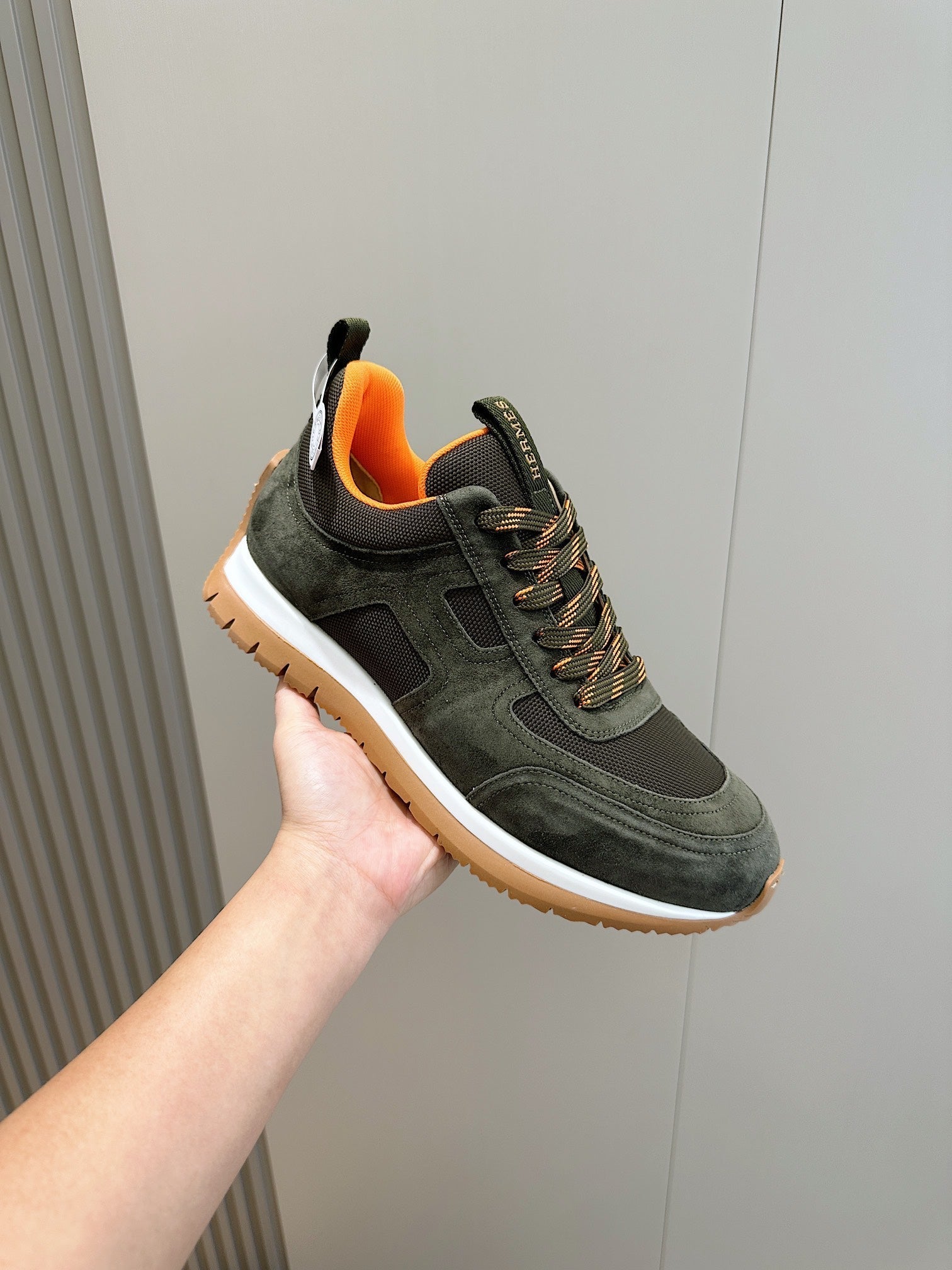HM Men's Jimmy Sneaker Goatskin Suede 525757