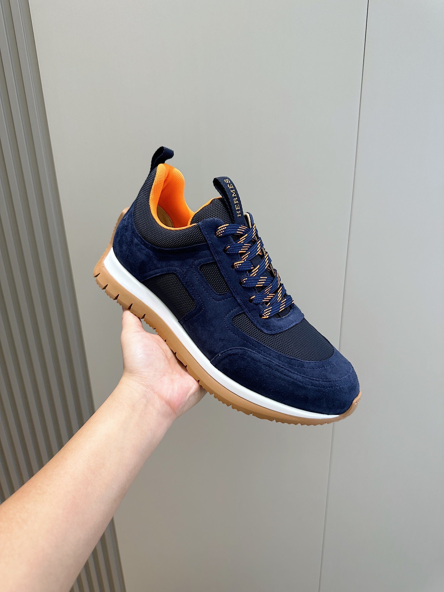HM Men's Jimmy Sneaker Goatskin Suede 525757