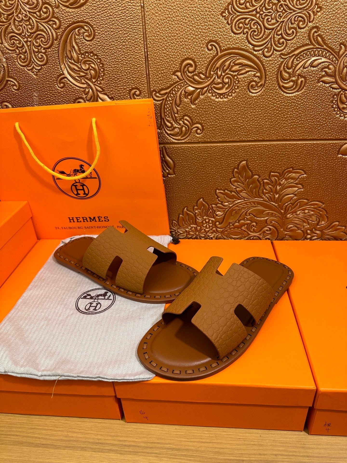 HM Men's Izmir Slide Cowhide 544084