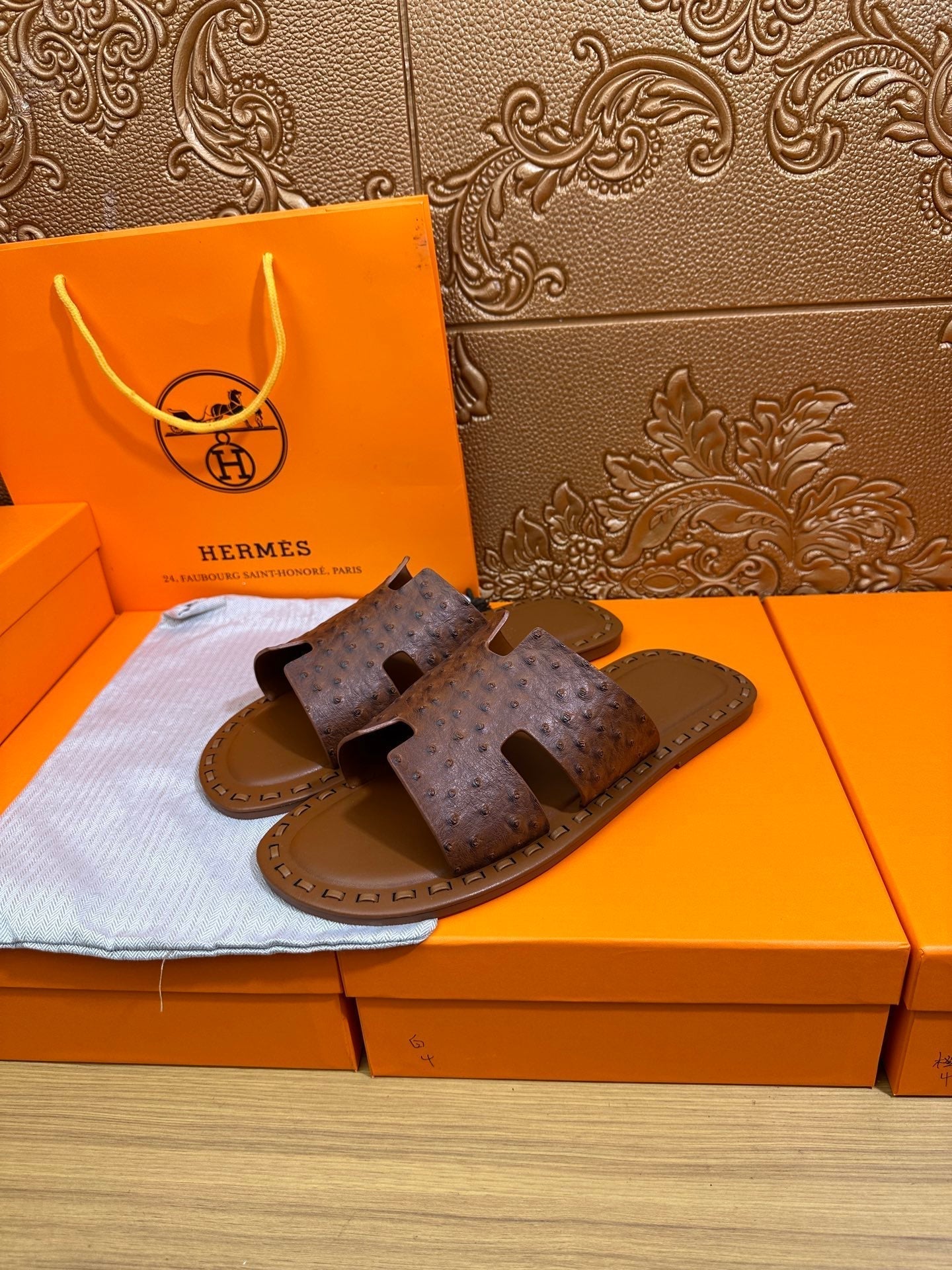 HM Men's Izmir Slide Cowhide 544090