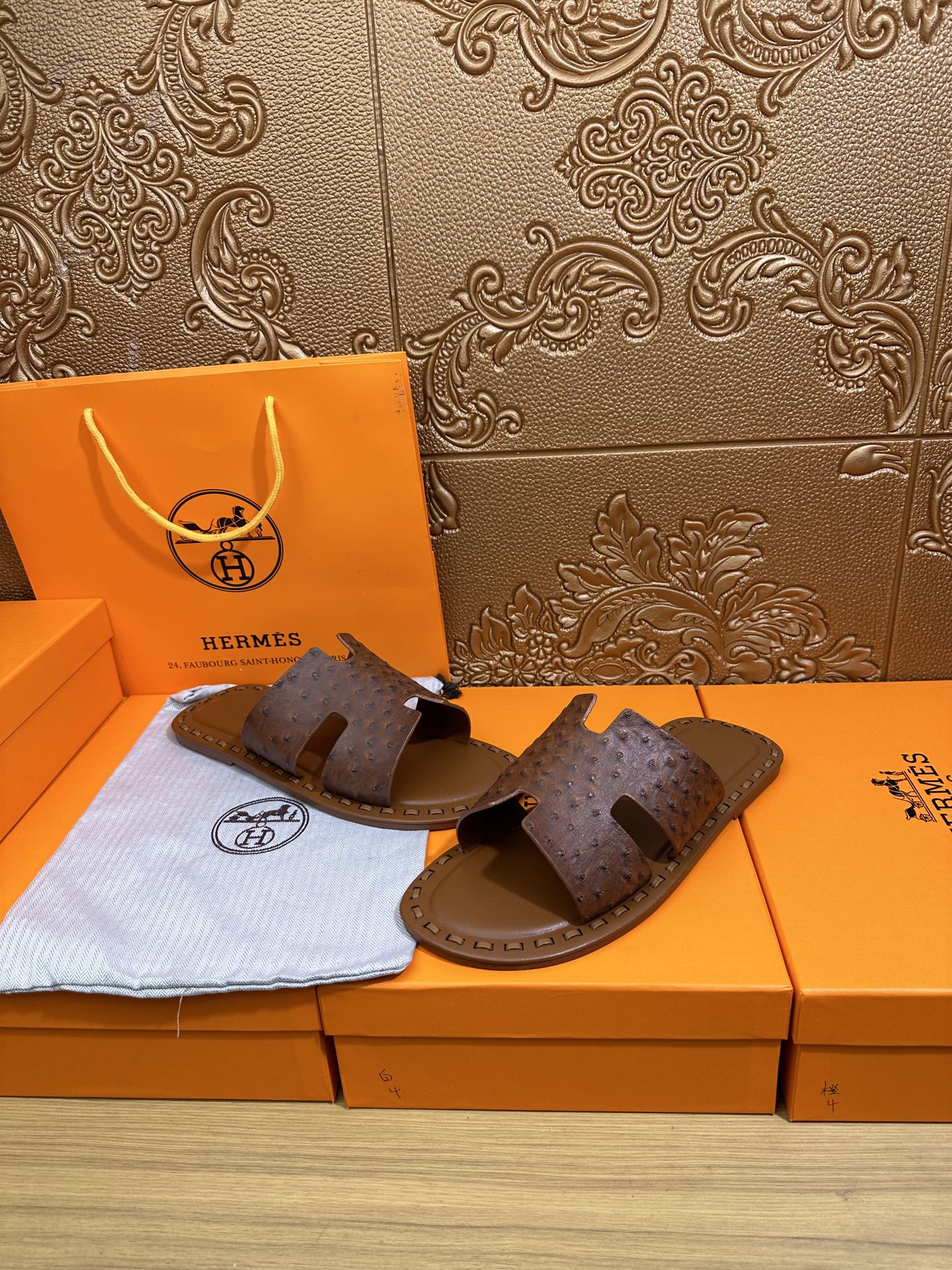 HM Men's Izmir Slide Cowhide 544090