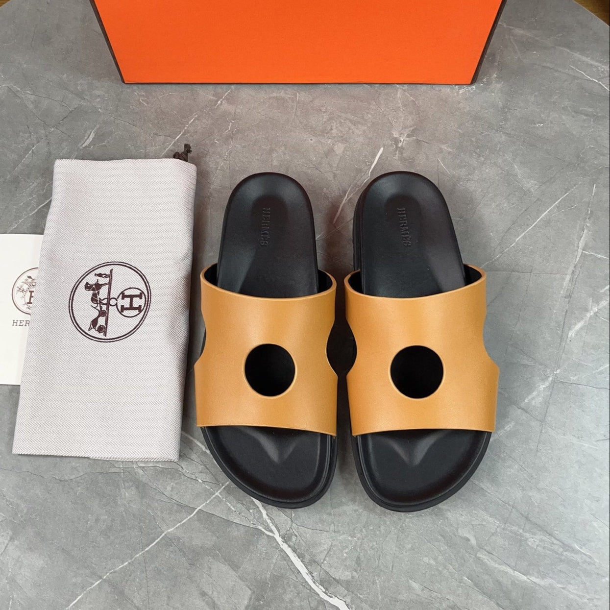 HM Men's Edith Slide Sheepskin 567370