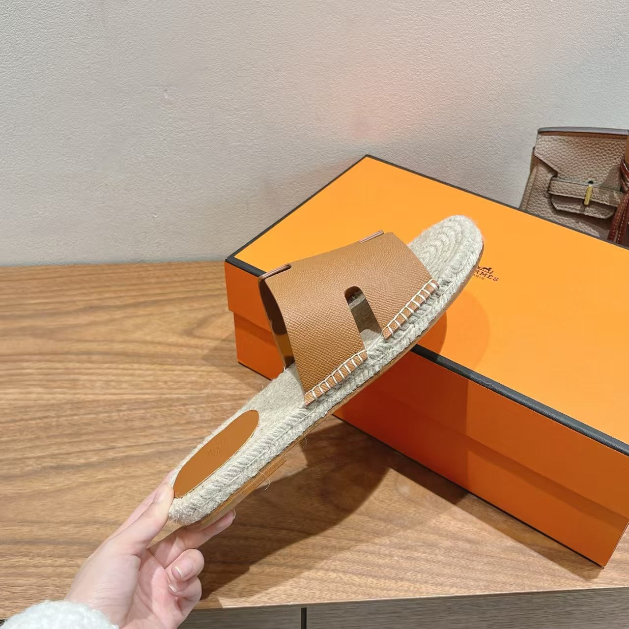 HM Men's 25 Antigua Espadrille Slide Goatskin 561140