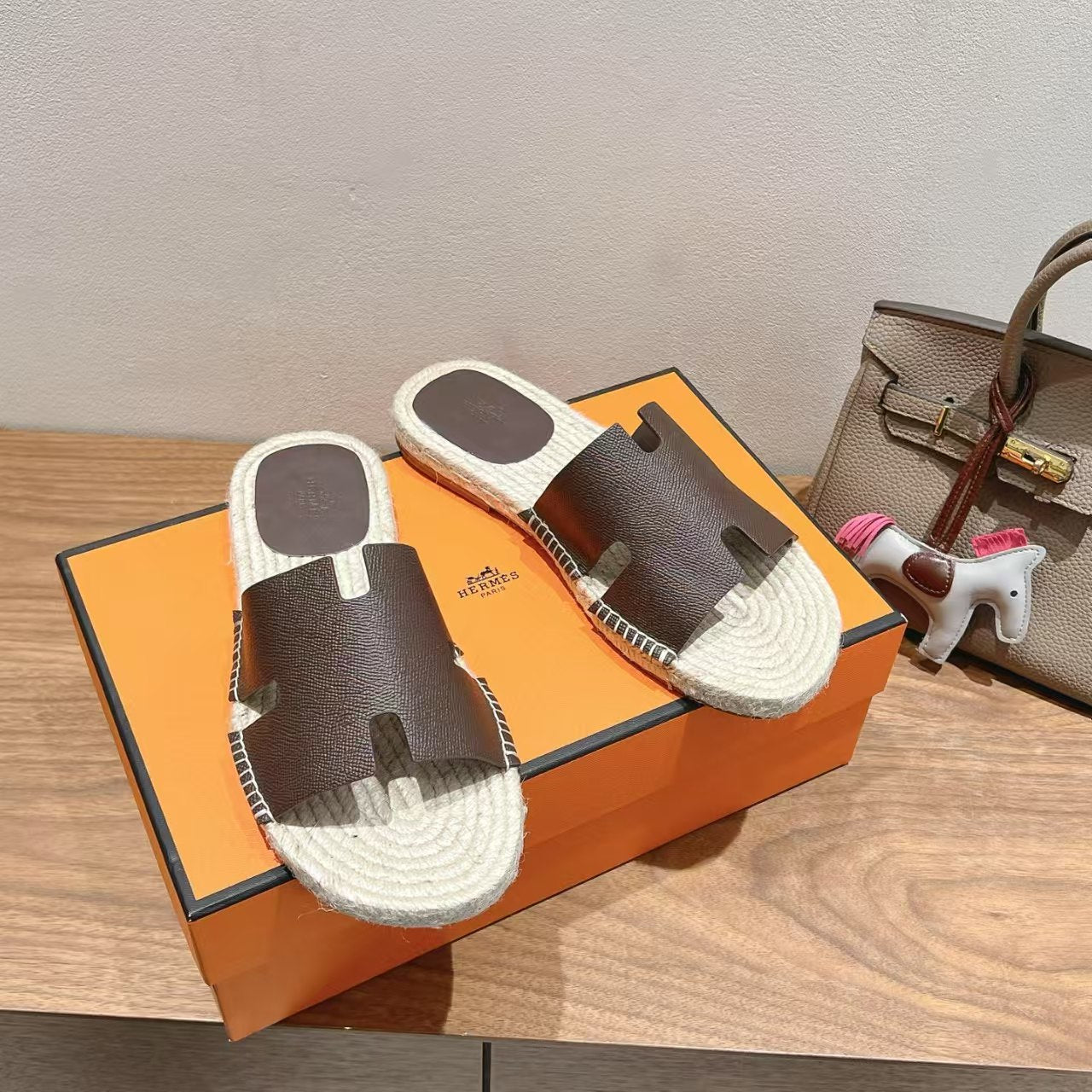 HM Men's 25 Antigua Espadrille Slide Goatskin 561140