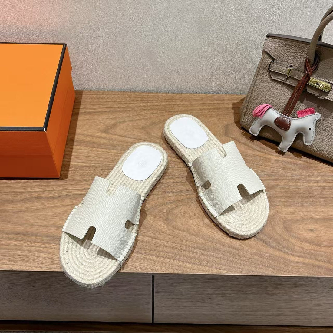 HM Men's 25 Antigua Espadrille Slide Goatskin 561140