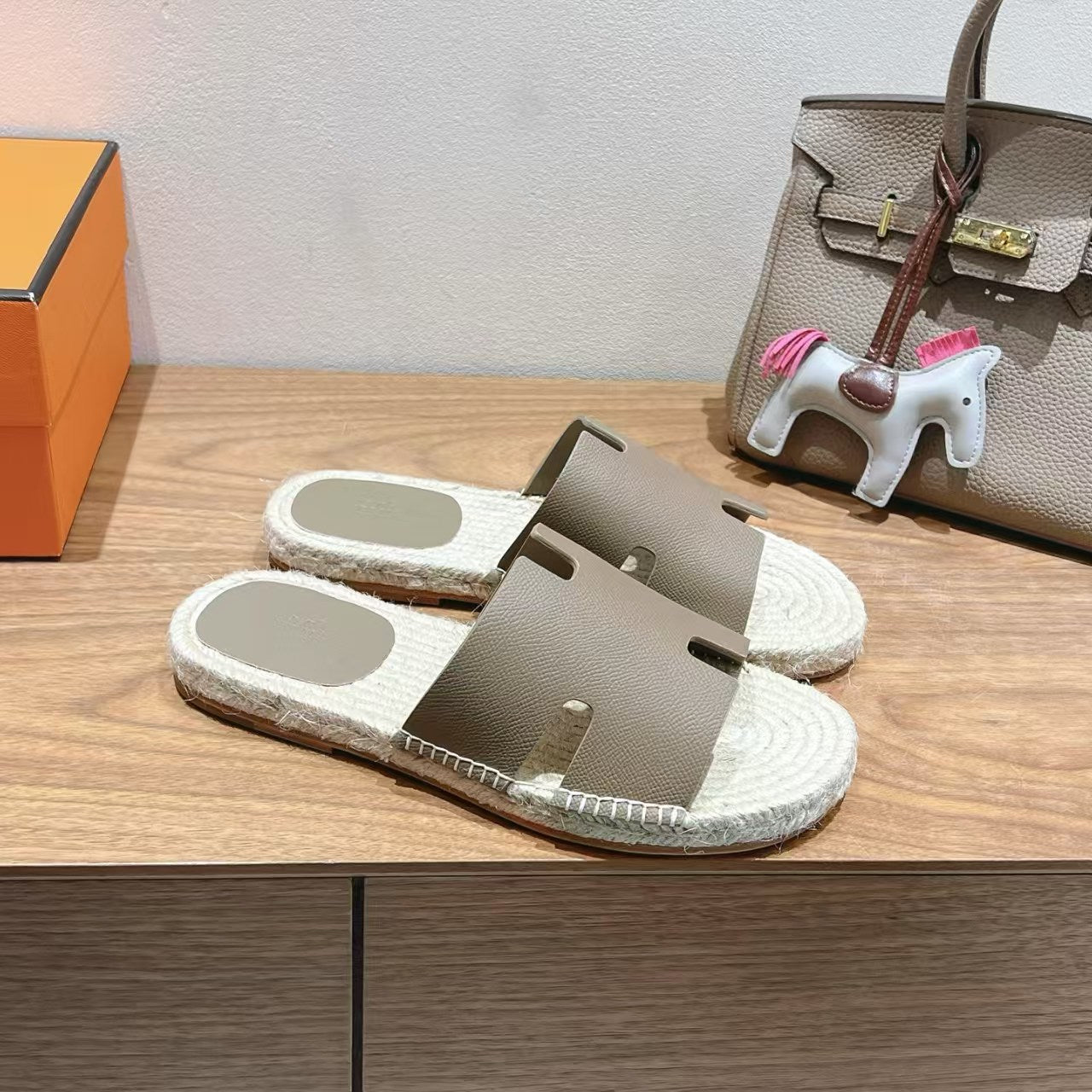 HM Men's 25 Antigua Espadrille Slide Goatskin 561140