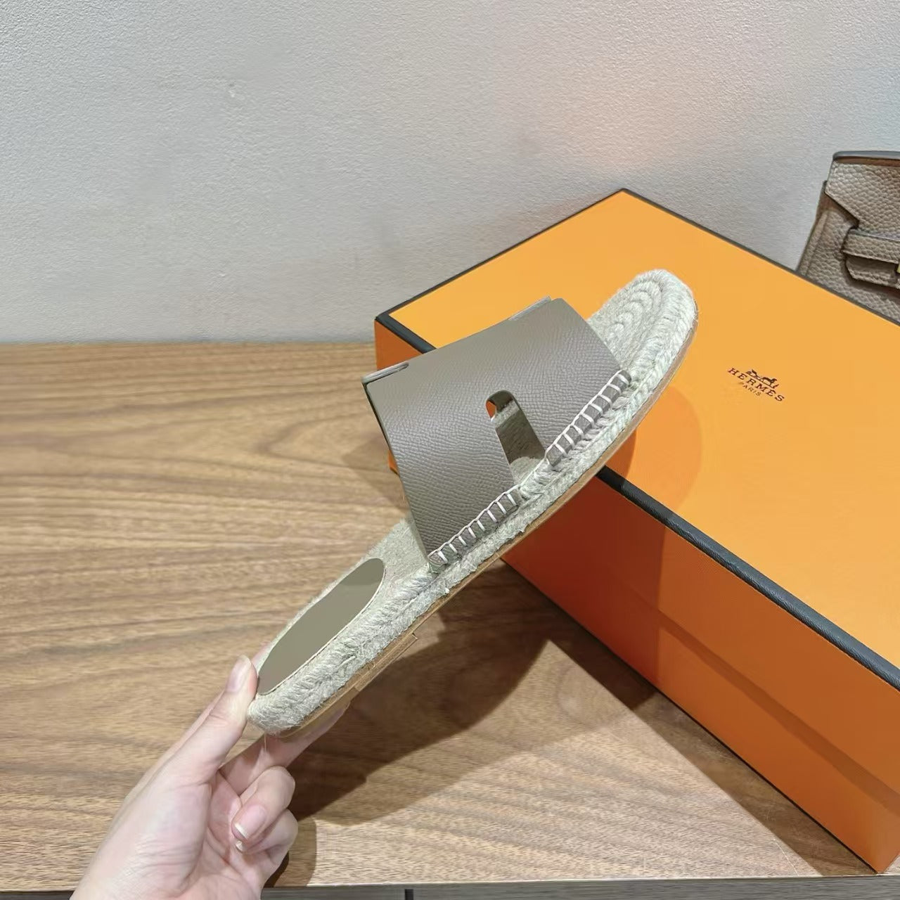 HM Men's 25 Antigua Espadrille Slide Goatskin 561140